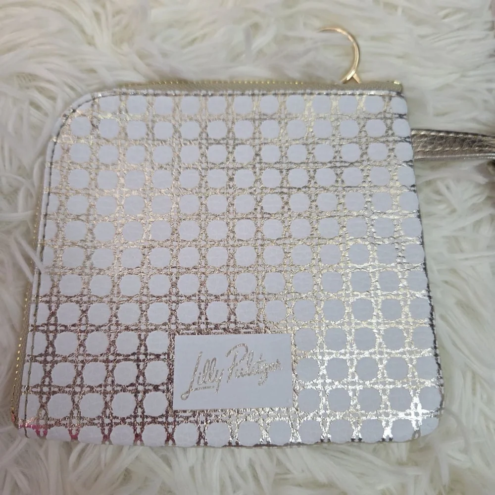 NWT Lilly Pulitzer Padded Tech Sleeve Laptop With Pouch